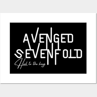 Avenged Sevenfold text design Posters and Art